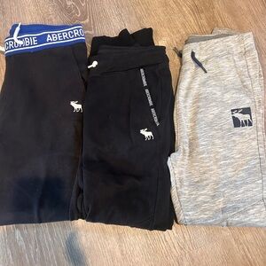 Abercrombie boy 11/12 sweatpants bundle